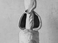 07,-Portatore-d'-Acqua,-1990-Terracotta-Bianca-Policroma,-cm-48-16-20